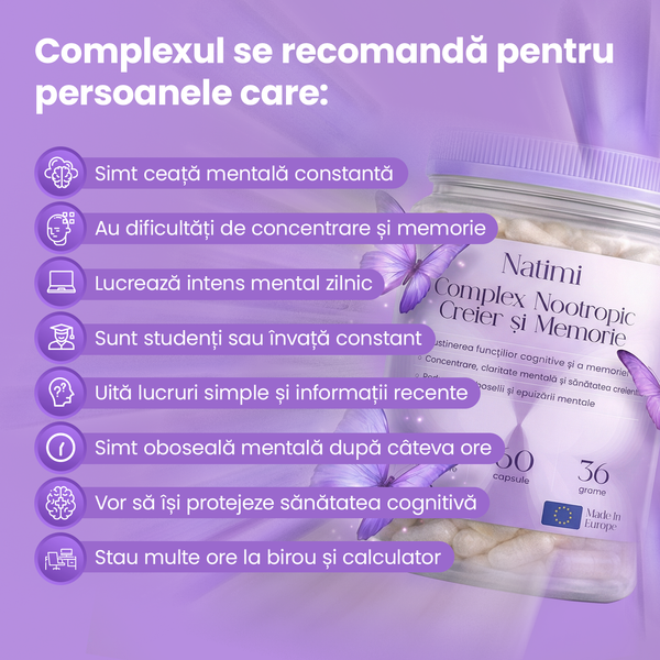 Complex Nootropic – Creier & Memorie