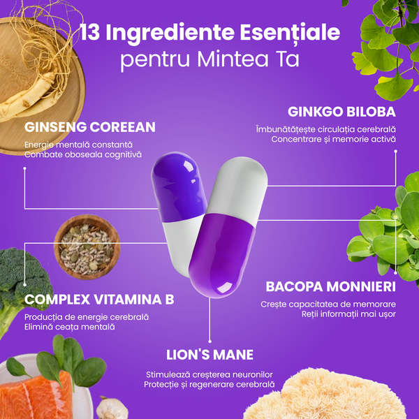 Complex Nootropic – Creier & Memorie